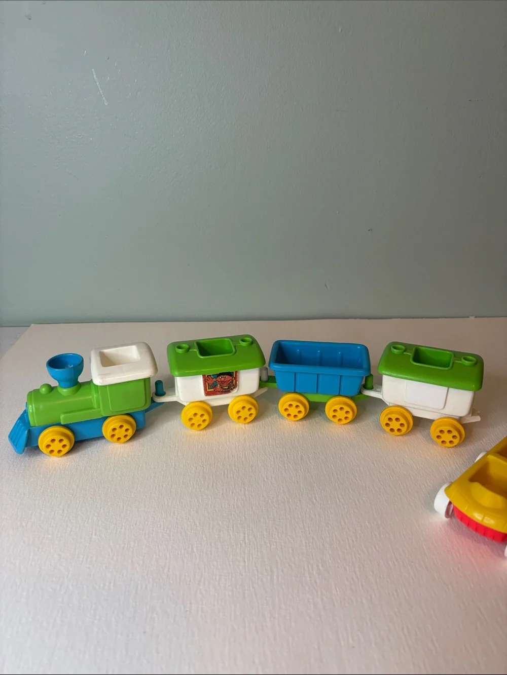 Vintage Child Guidance Sesame Street Train Set